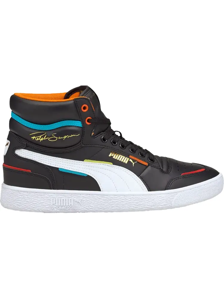 Кроссовки Puma Ralph Sampson Mid Pop - Black — изображение 1 из 1, черный