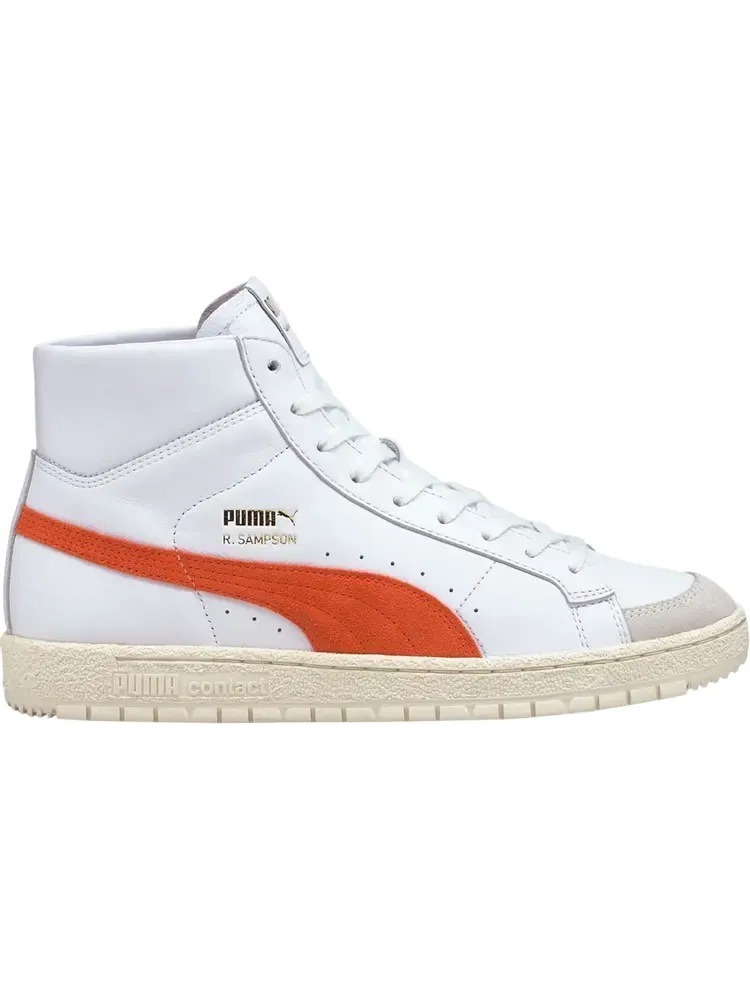 Кроссовки Puma Ralph Sampson 70 Mid OG White Tigerlily — изображение 1 из 1, белый