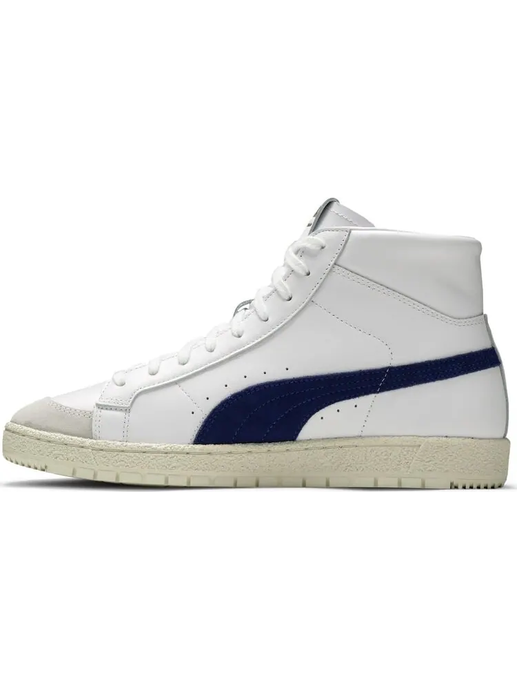Кроссовки Puma Ralph Sampson 70 Mid OG White Elektro Blue — изображение 3 из 8, белый