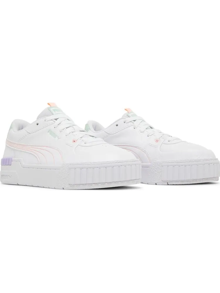 Кроссовки Puma Wmns Cali Sport Pastel Mix - Elektro Peach — изображение 8 из 8, белый