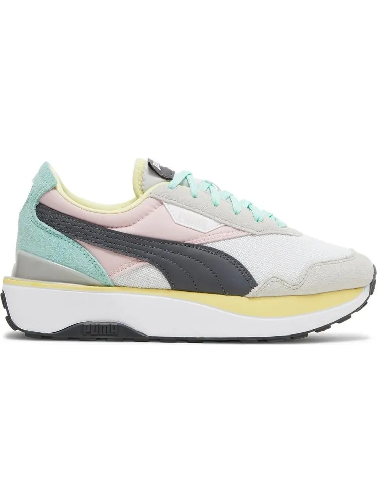 Кроссовки Puma Wmns Cruise Rider White Pink Lady — изображение 1 из 8, розовый