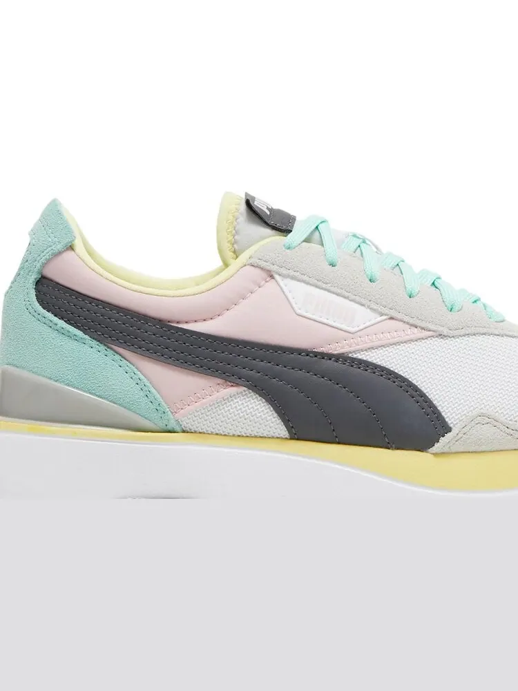 Кроссовки Puma Wmns Cruise Rider White Pink Lady — изображение 2 из 8, розовый