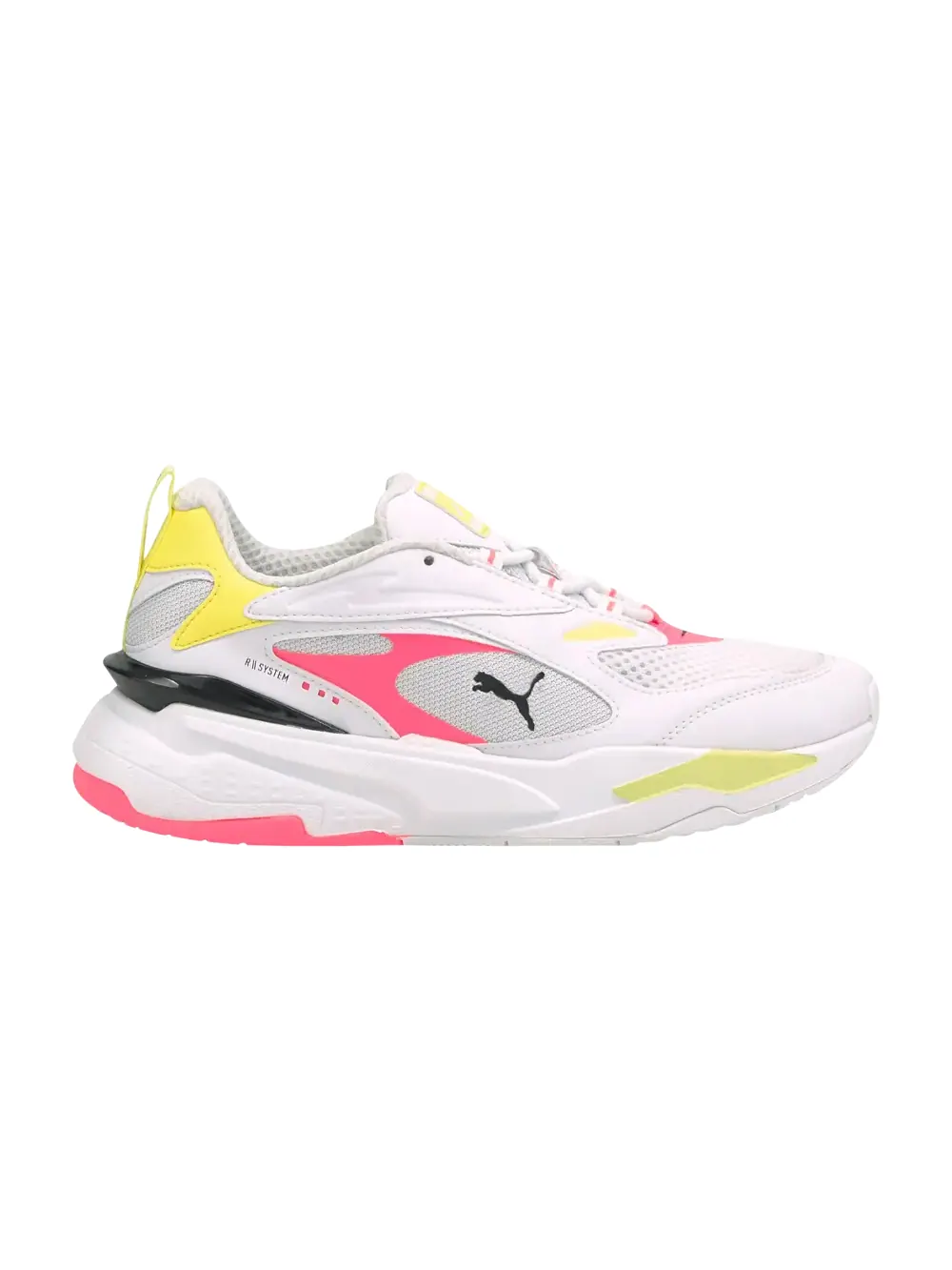 Кроссовки Wmns RS-Fast Pop Puma — изображение 1 из 1, белый/розовый/желтый