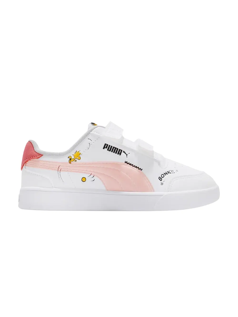 Кроссовки Peanuts x Shuffle Little Kid Puma — изображение 1 из 1, белый///черный