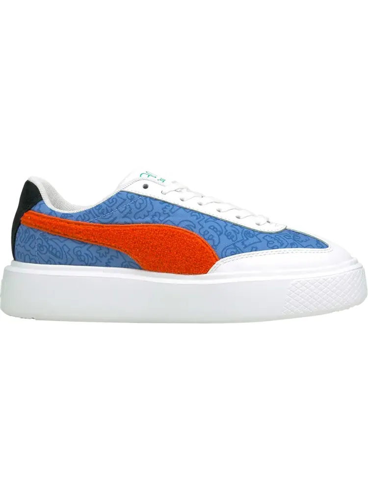 Кроссовки Puma Mr. Doodle x Wmns Oslo Maja Ultramarine American Beauty — изображение 1 из 1, синий