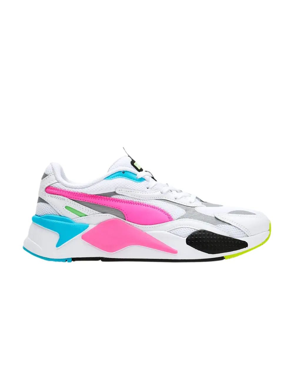 Кроссовки RS-X3 WP Puma — изображение 1 из 1, белый/розовый/зеленый