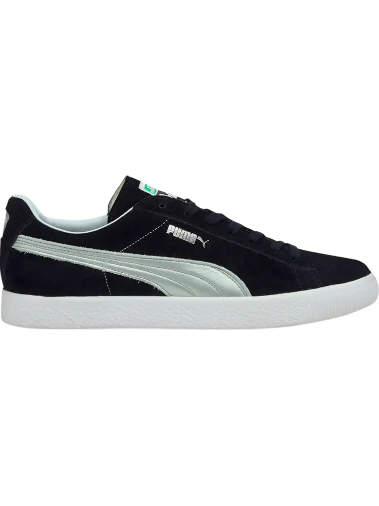 Кроссовки Puma Suede Vintage Made in Japan Black Silver — изображение 1 из 1, черный
