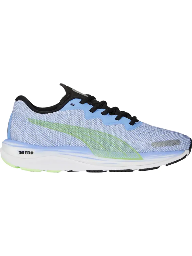 Кроссовки Puma Wmns Velocity Nitro 2 Elektro Purple Fizzy Lime — изображение 1 из 1, фиолетовый