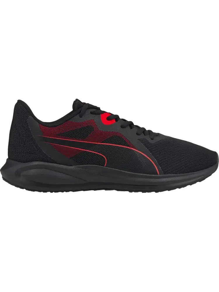 Кроссовки Puma Twitch Runner Black High Risk Red — изображение 1 из 1, черный