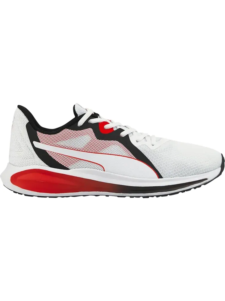 Кроссовки Puma Twitch Runner White High Risk Red — изображение 1 из 1, белый