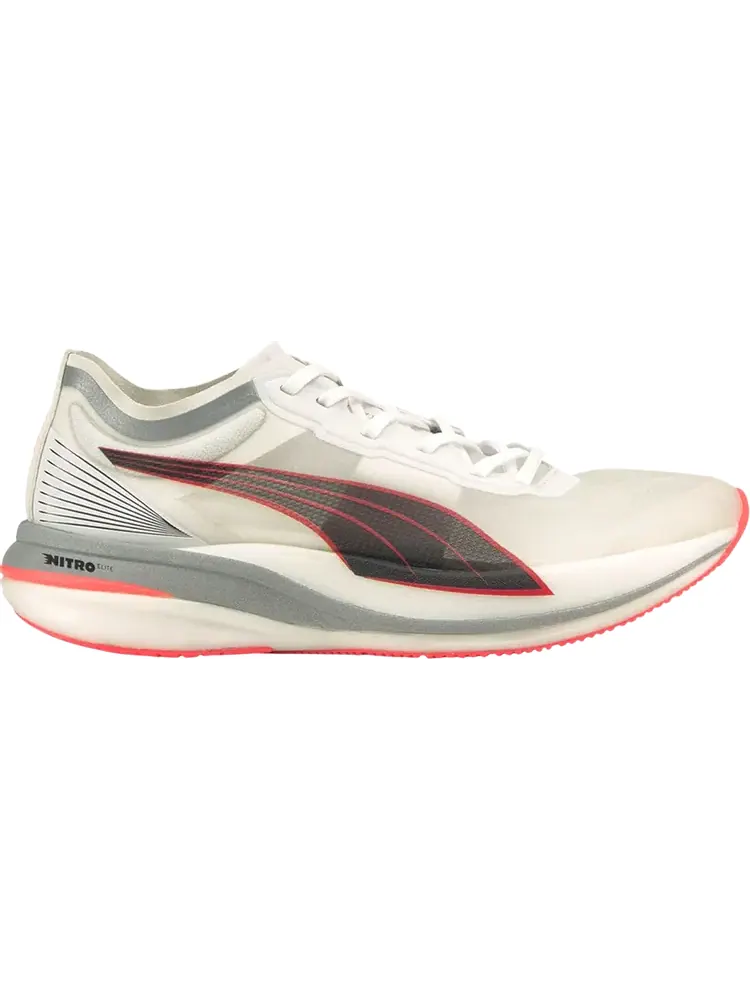 Кроссовки Puma Wmns Deviate Nitro Elite White Lava Blast — изображение 1 из 1, белый