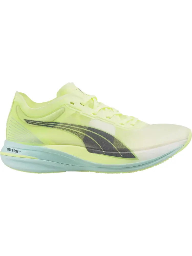 Кроссовки Puma Wmns Deviate Nitro Elite Fizzy Light Nitro Blue — изображение 1 из 1, зеленый