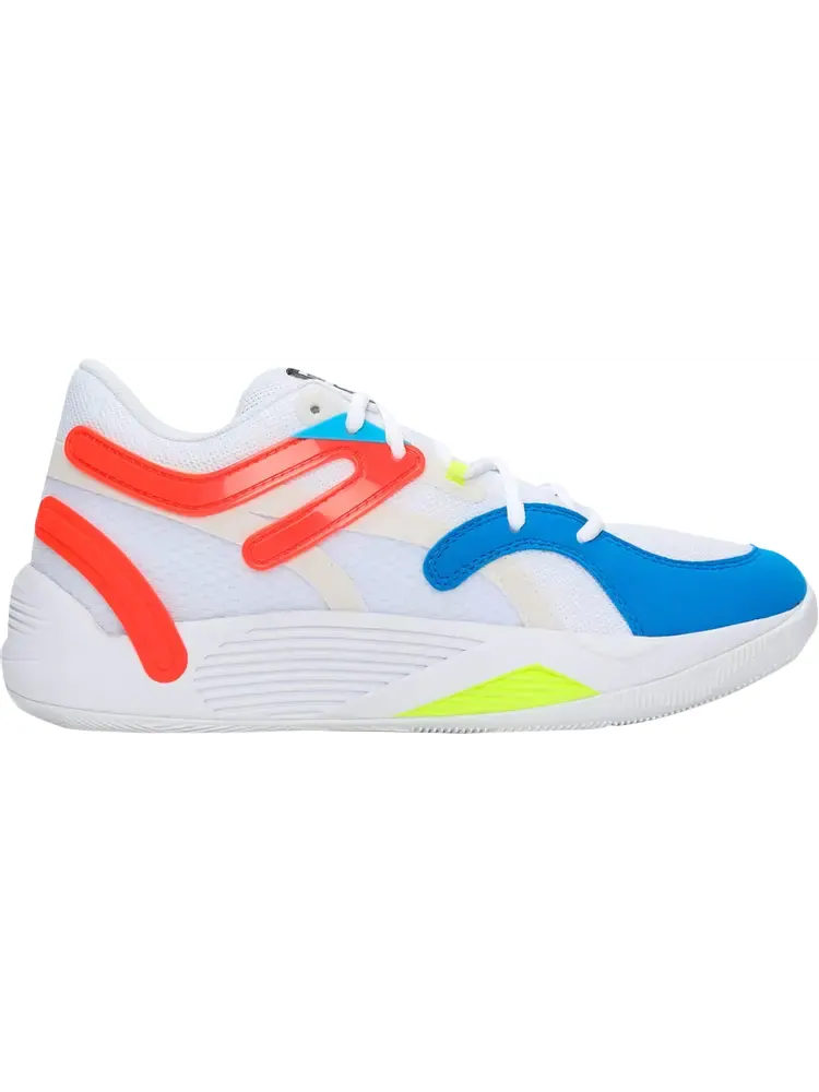 Кроссовки Puma TRC Blaze Court White Cherry Tomato — изображение 1 из 1, белый