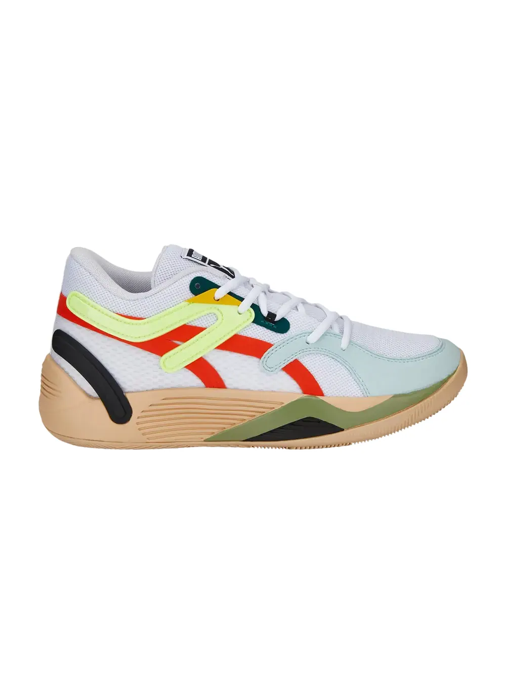 Кроссовки TRC Blaze Court Sample Puma — изображение 1 из 1, белый/синий
