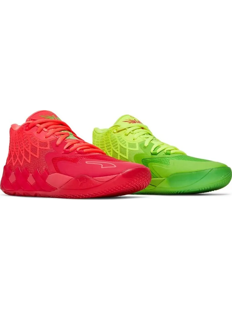 Кроссовки Puma Rick and Morty x MB.01 — изображение 8 из 8, зеленый