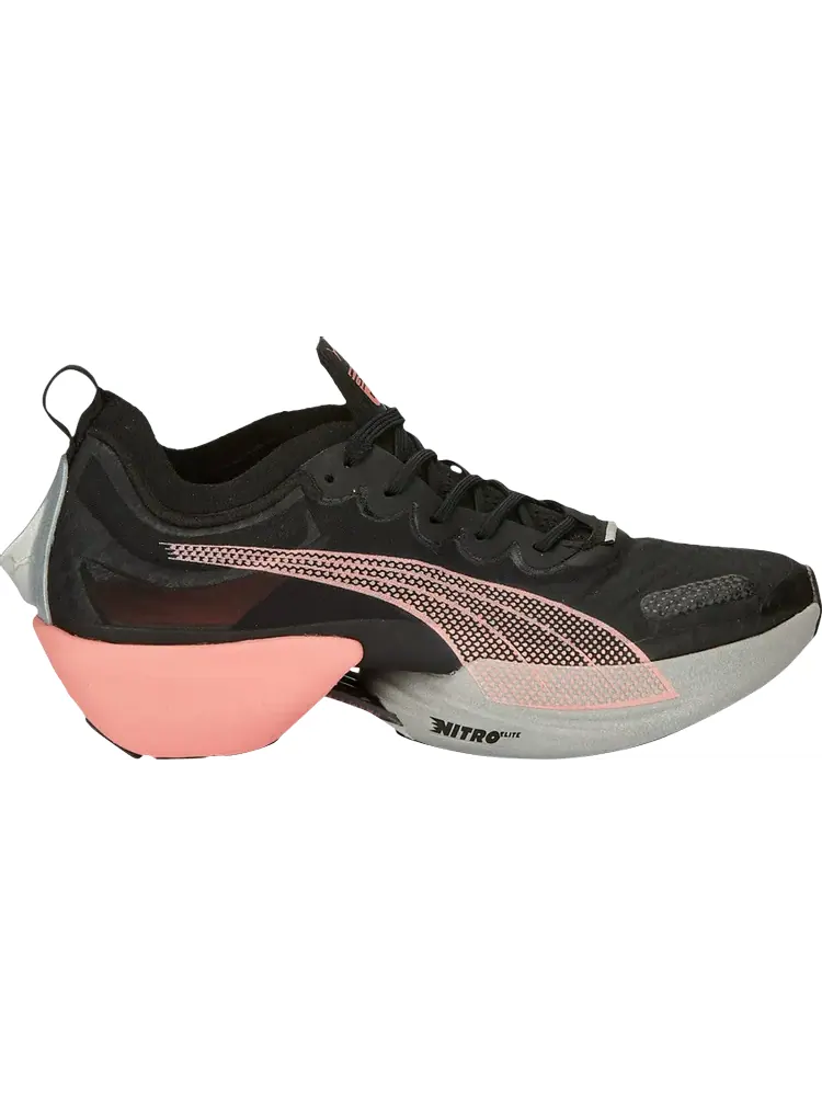 Кроссовки Puma Wmns Fast-R Nitro Elite Carbon Black Carnation Pink — изображение 1 из 1, черный