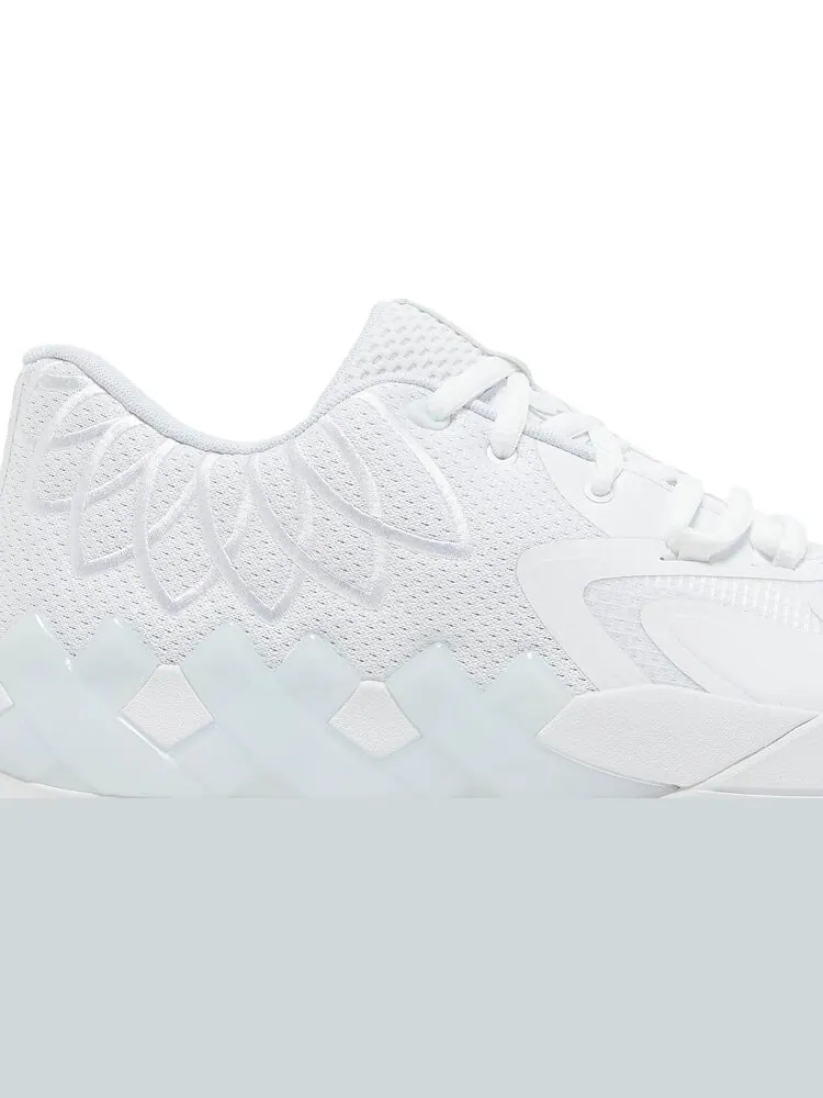 Кроссовки Puma MB.01 Lo Team Colors - Triple White — изображение 2 из 8, белый