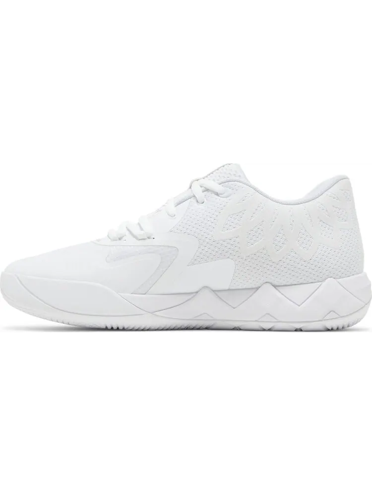 Кроссовки Puma MB.01 Lo Team Colors - Triple White — изображение 3 из 8, белый
