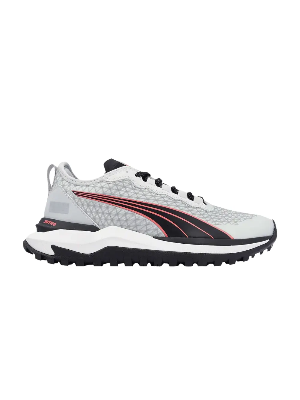 Женские кроссовки Puma Voyage Nitro 2 GORE-TEX — изображение 1 из 1, платиновый серый/черный