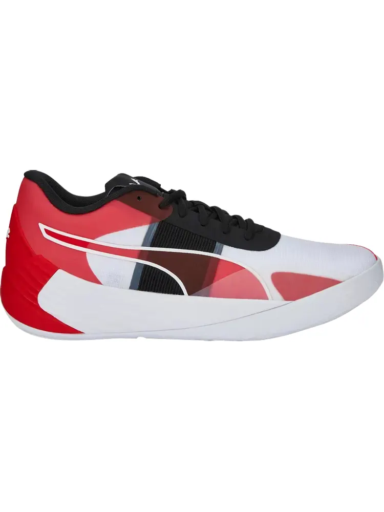 Кроссовки Puma Fusion Nitro Team White High Risk Red — изображение 1 из 1, белый