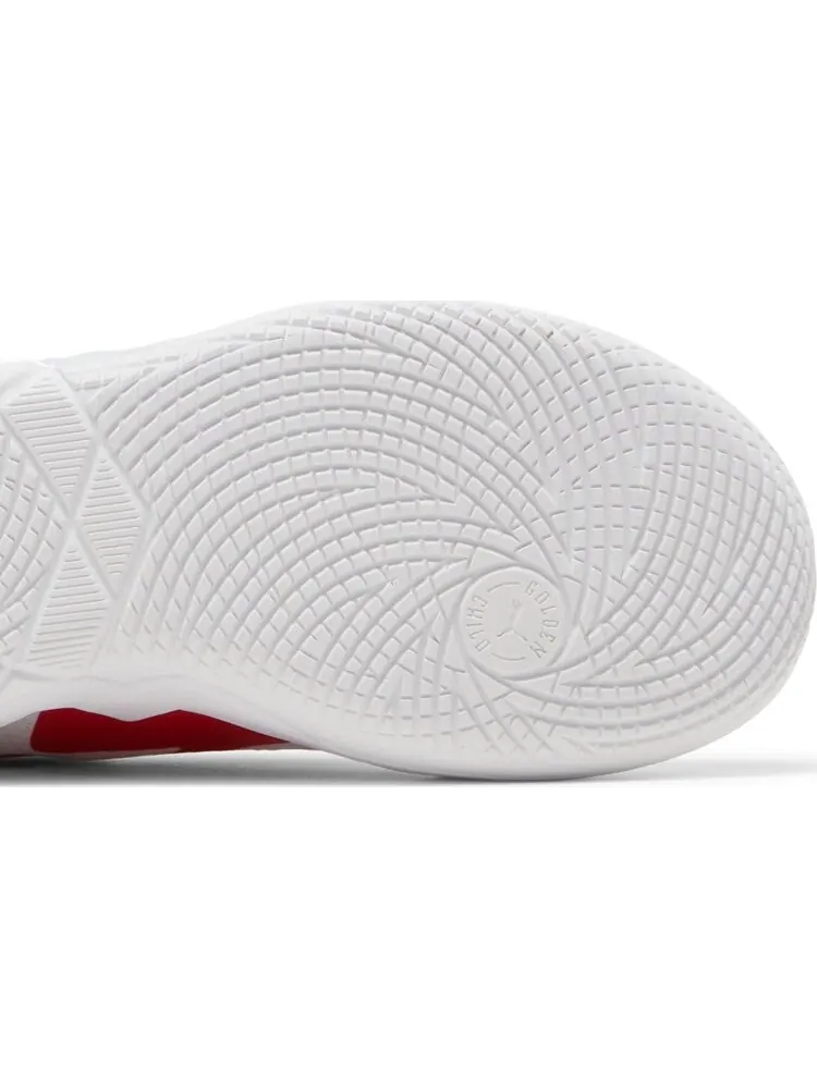 Кроссовки Puma MB.01 Lo Jr Team Colors - White High Risk Red — изображение 5 из 8, белый