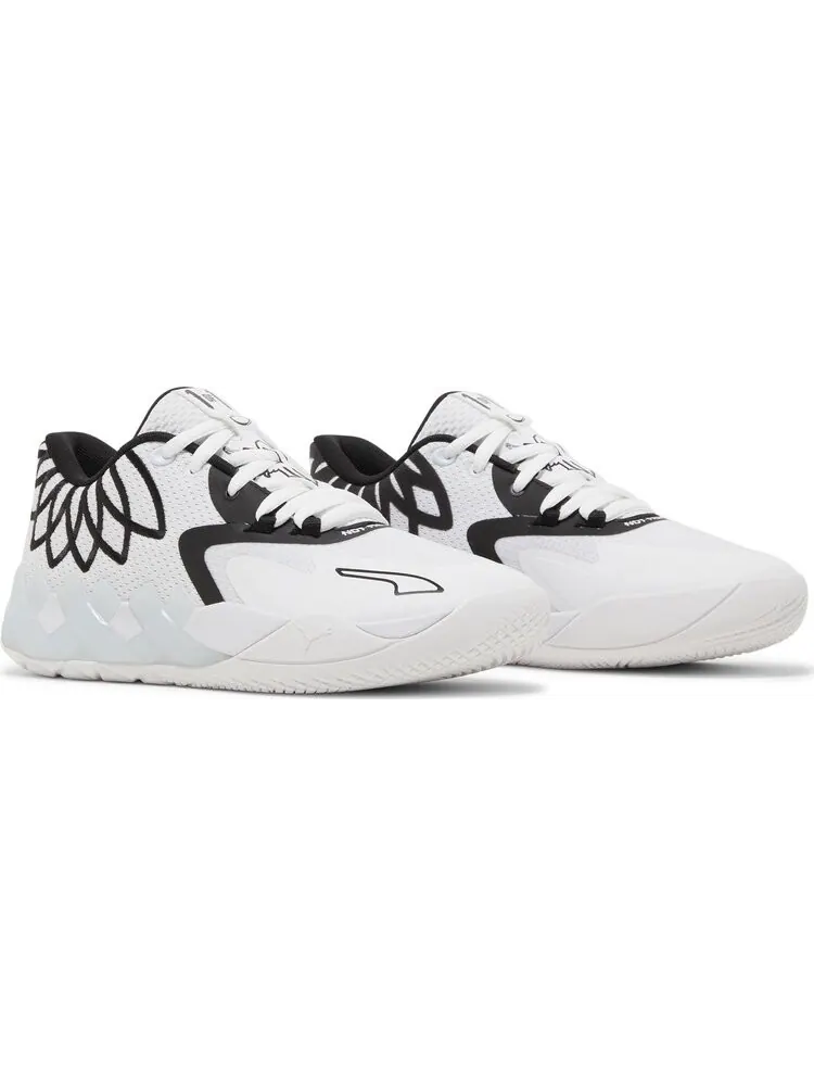Кроссовки Puma MB.01 Lo Jr Team Colors - White Black — изображение 8 из 8, белый