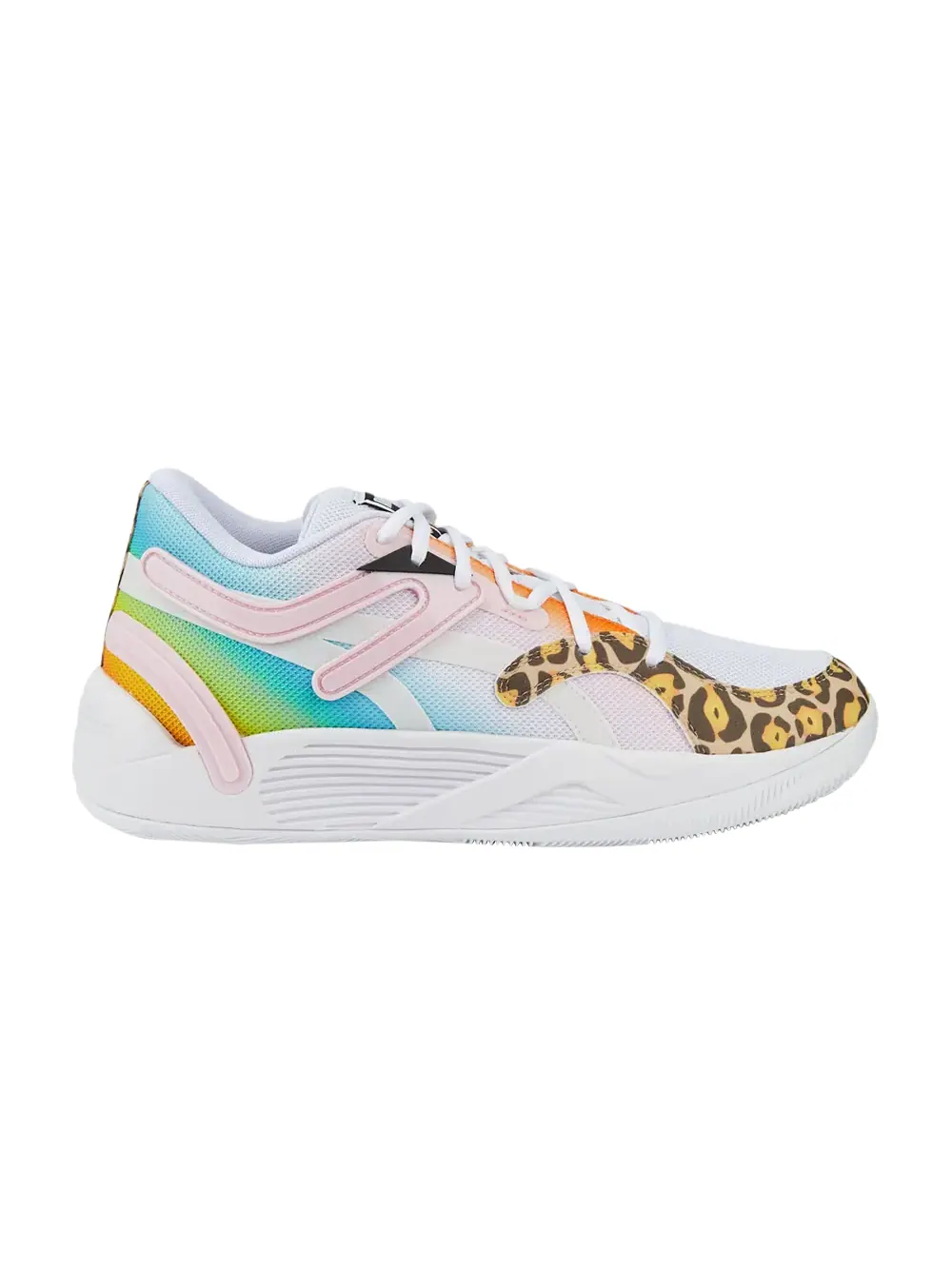 Кроссовки TRC Blaze Court Puma — изображение 1 из 1, голубой/розовый