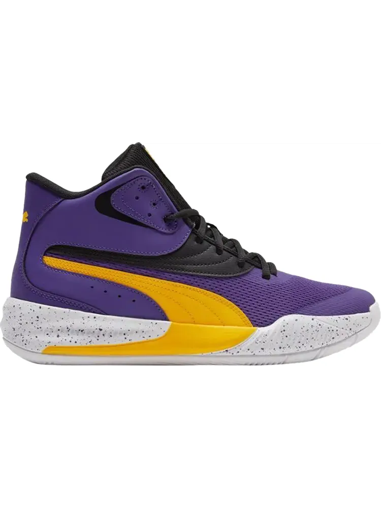 Кроссовки Puma Triple Mid Splatter Prism Violet Spectra Yellow — изображение 1 из 1, фиолетовый