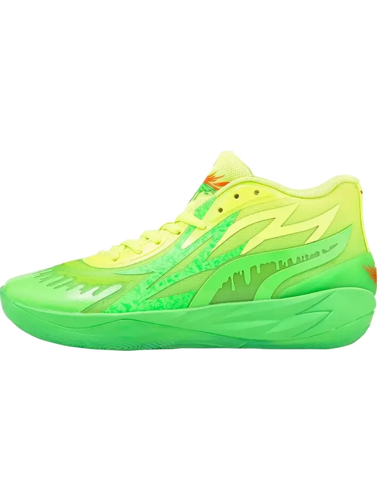 Кроссовки Puma Nickelodeon x MB.02 Slime — изображение 1 из 1, зеленый