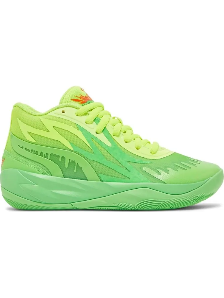 Кроссовки Puma Nickelodeon x MB.02 Jr Slime — изображение 1 из 8, зеленый