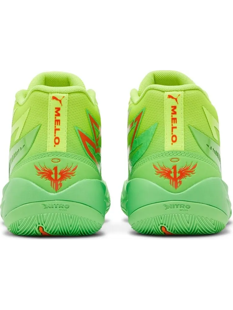 Кроссовки Puma Nickelodeon x MB.02 Jr Slime — изображение 6 из 8, зеленый