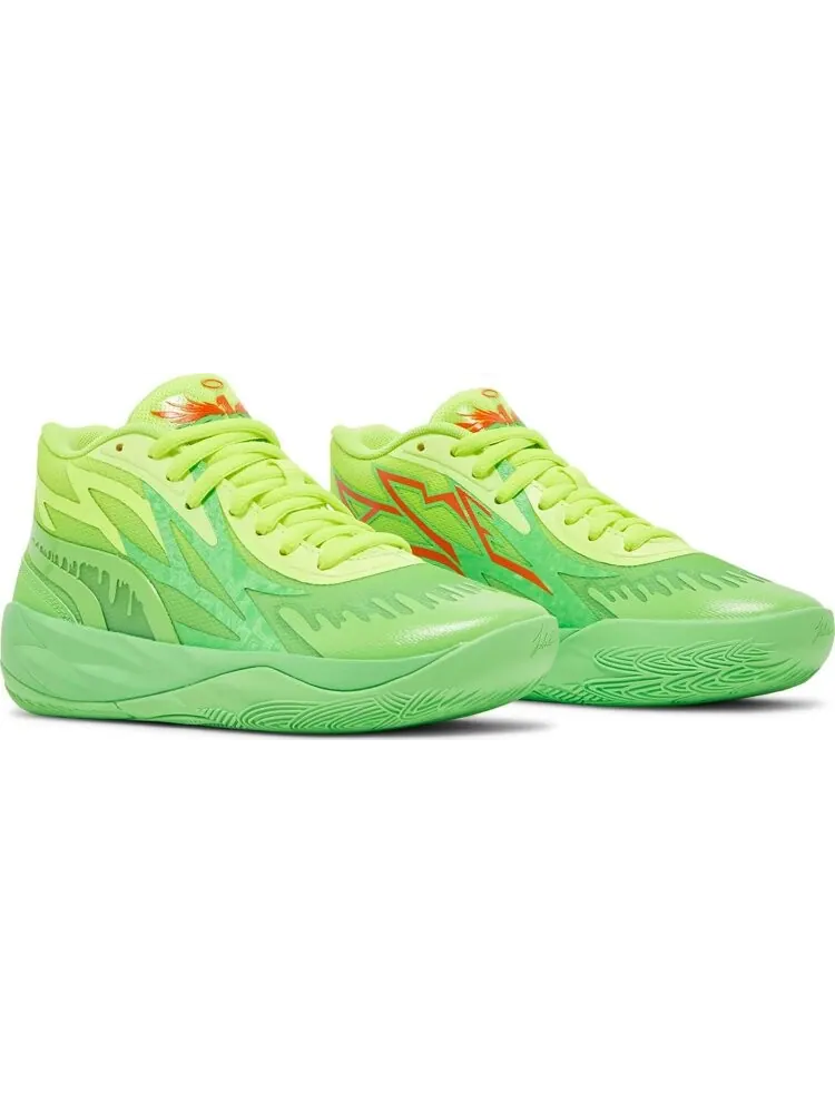 Кроссовки Puma Nickelodeon x MB.02 Jr Slime — изображение 8 из 8, зеленый