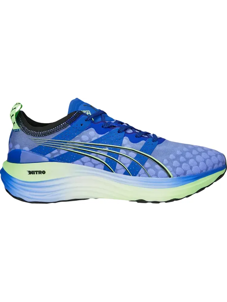 Кроссовки Puma ForeverRun Nitro Royal Sapphire Fizzy Lime — изображение 1 из 1, синий