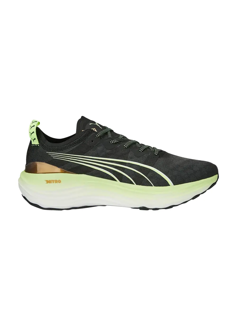 Кроссовки ForeverRun Nitro Puma — изображение 1 из 1, черный/светлый