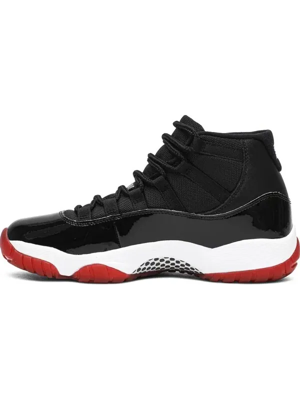 Кроссовки Air Jordan 11 Retro 'Bred' 2019 — изображение 3 из 8, красный