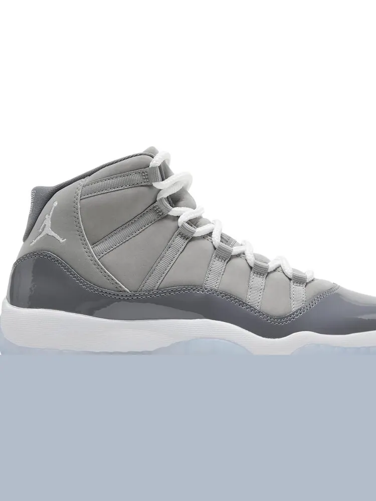 Кроссовки Air Jordan 11 Retro GS Cool Grey 2021 — изображение 2 из 8, серый
