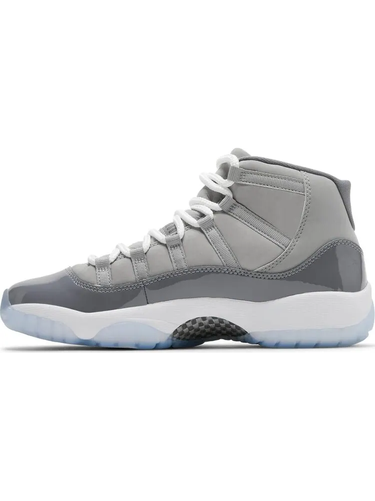 Кроссовки Air Jordan 11 Retro GS Cool Grey 2021 — изображение 3 из 8, серый