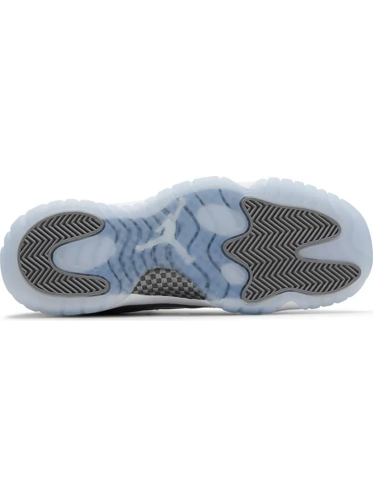 Кроссовки Air Jordan 11 Retro GS Cool Grey 2021 — изображение 4 из 8, серый