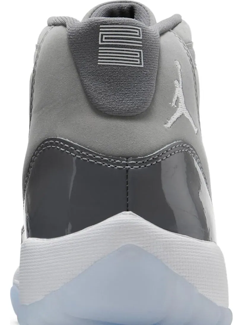 Кроссовки Air Jordan 11 Retro GS Cool Grey 2021 — изображение 7 из 8, серый