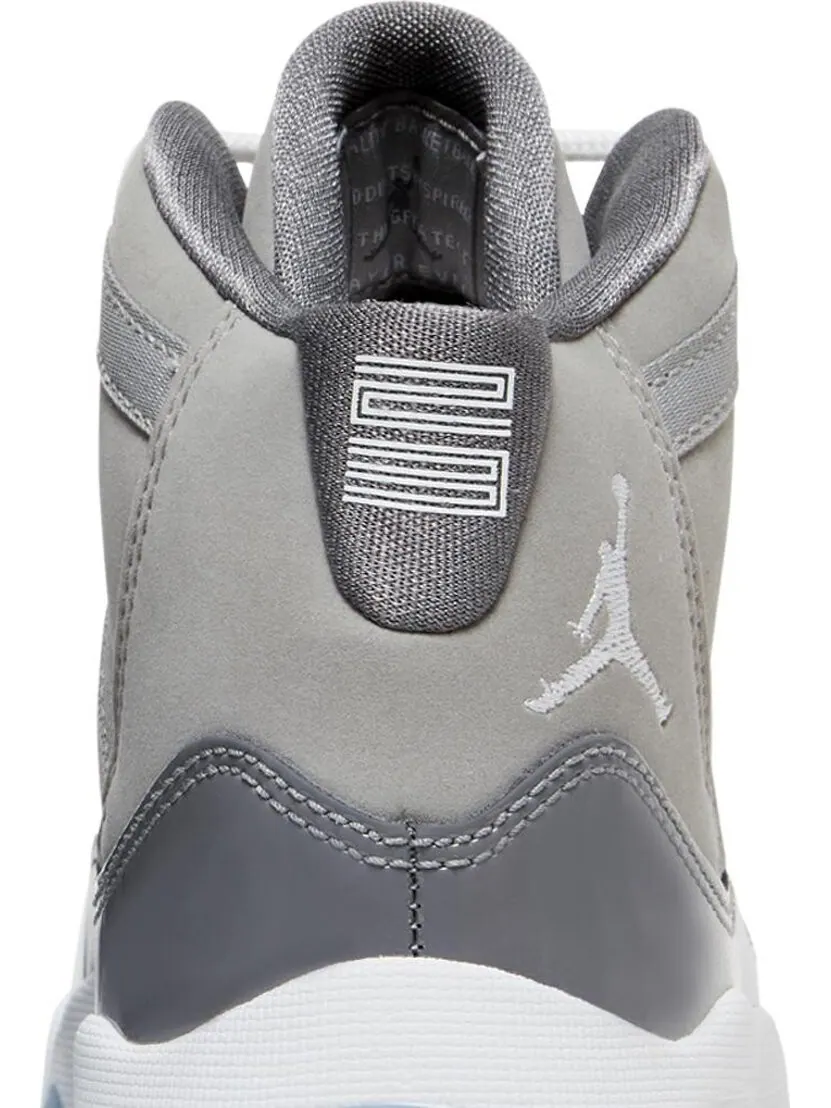 Кроссовки Air Jordan 11 Retro PS Cool Grey 2021 — изображение 7 из 8, серый