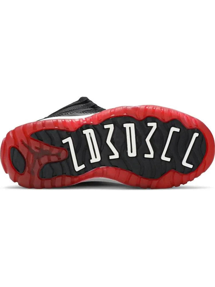 Кроссовки Air Jordan 11 Retro PS Bred 2019 — изображение 4 из 8, черный