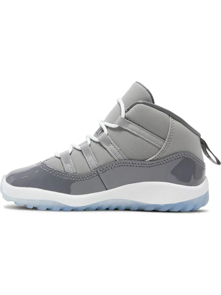 Кроссовки Air Jordan 11 Retro TD Cool Grey 2021 — изображение 3 из 8, серый