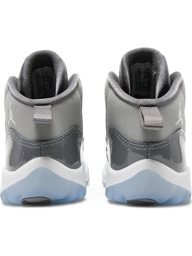 Кроссовки Air Jordan 11 Retro TD Cool Grey 2021 — изображение 6 из 8, серый