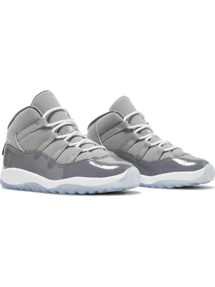 Кроссовки Air Jordan 11 Retro TD Cool Grey 2021 — изображение 8 из 8, серый