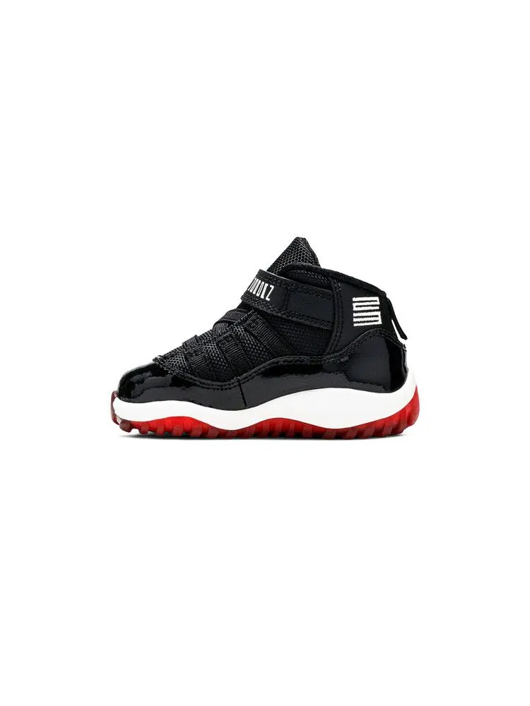 Кроссовки Air Jordan Jordan 11 Retro Toddler 'Bred' 2012 — изображение 4 из 9, черный/красный-белый