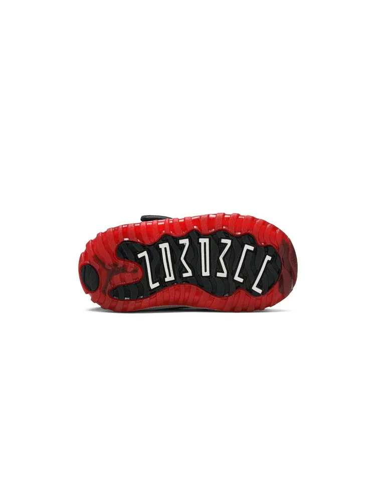 Кроссовки Air Jordan Jordan 11 Retro Toddler 'Bred' 2012 — изображение 5 из 9, черный/красный-белый