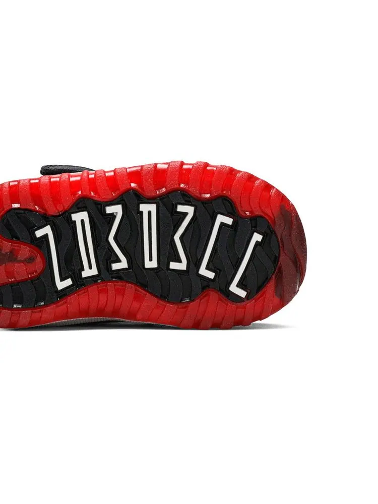 Кроссовки Air Jordan Jordan 11 Retro Toddler 'Bred' 2012 — изображение 6 из 9, черный/красный-белый