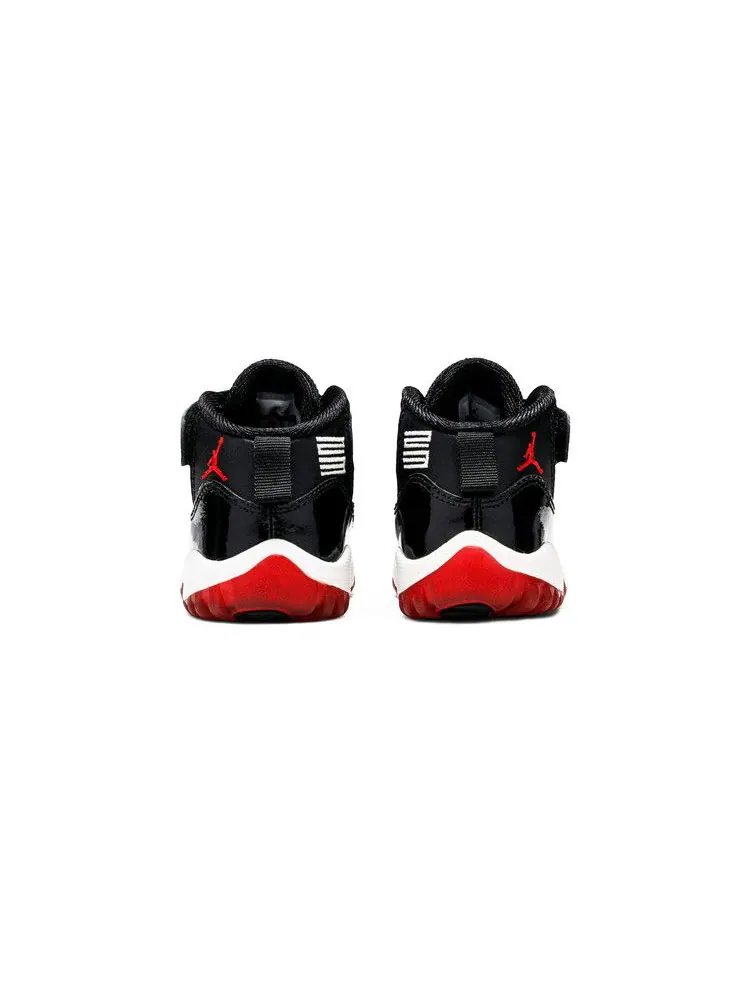 Кроссовки Air Jordan Jordan 11 Retro Toddler 'Bred' 2012 — изображение 7 из 9, черный/красный-белый