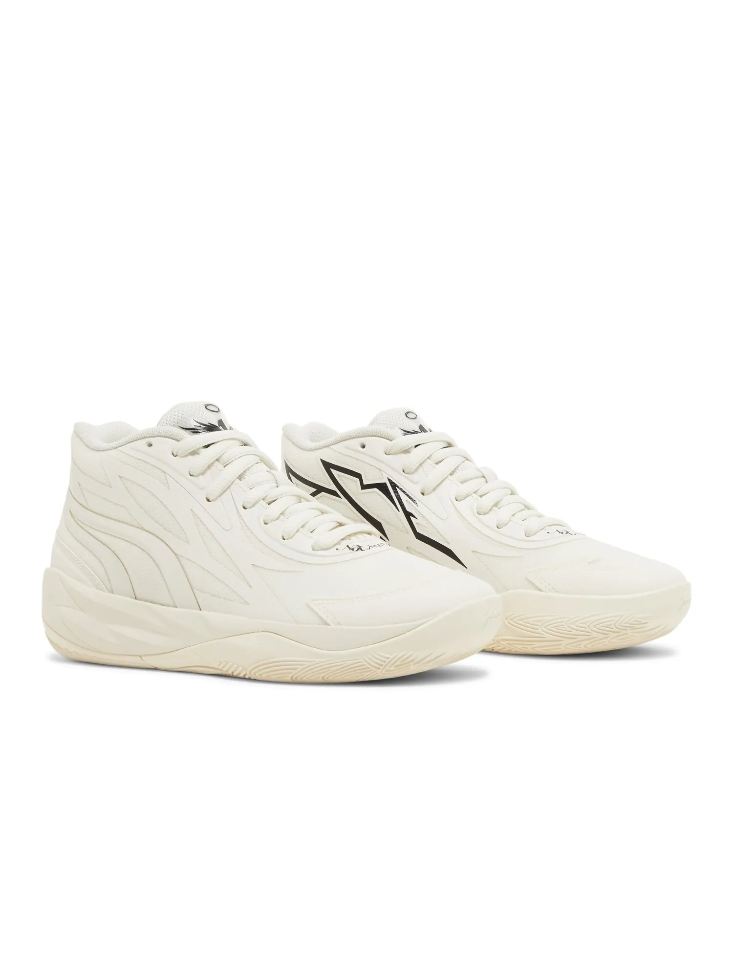 Кроссовки MB.02 Jr Puma — изображение 8 из 8, слоновая кость/черный