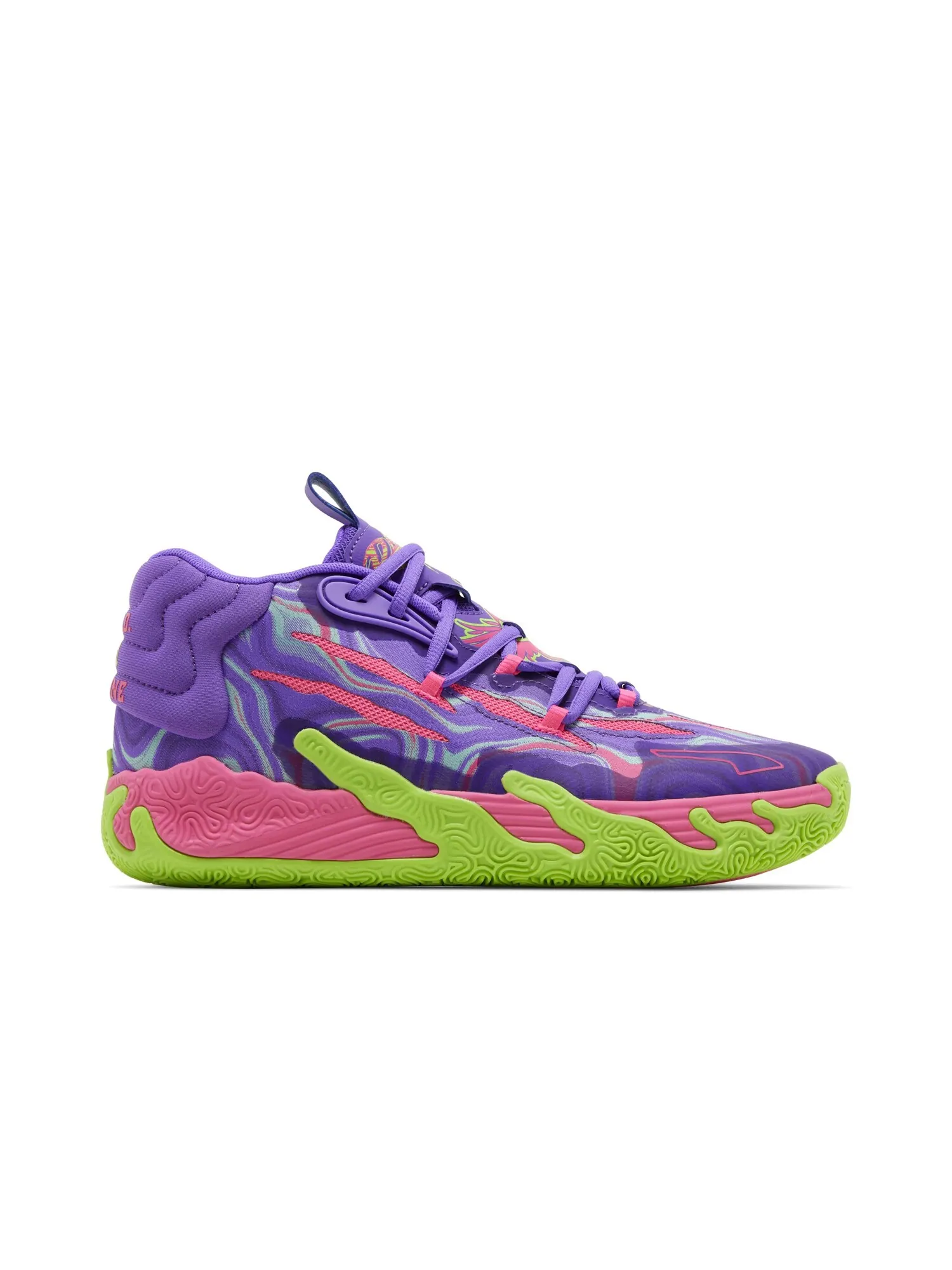 Кроссовки MB.03 Puma — изображение 1 из 8, фиолетовый/зеленый